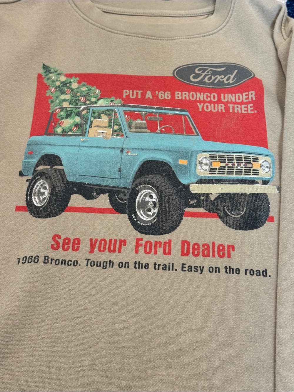 Ford Bronco Christmas sweatshirt - Picture 2 of 4